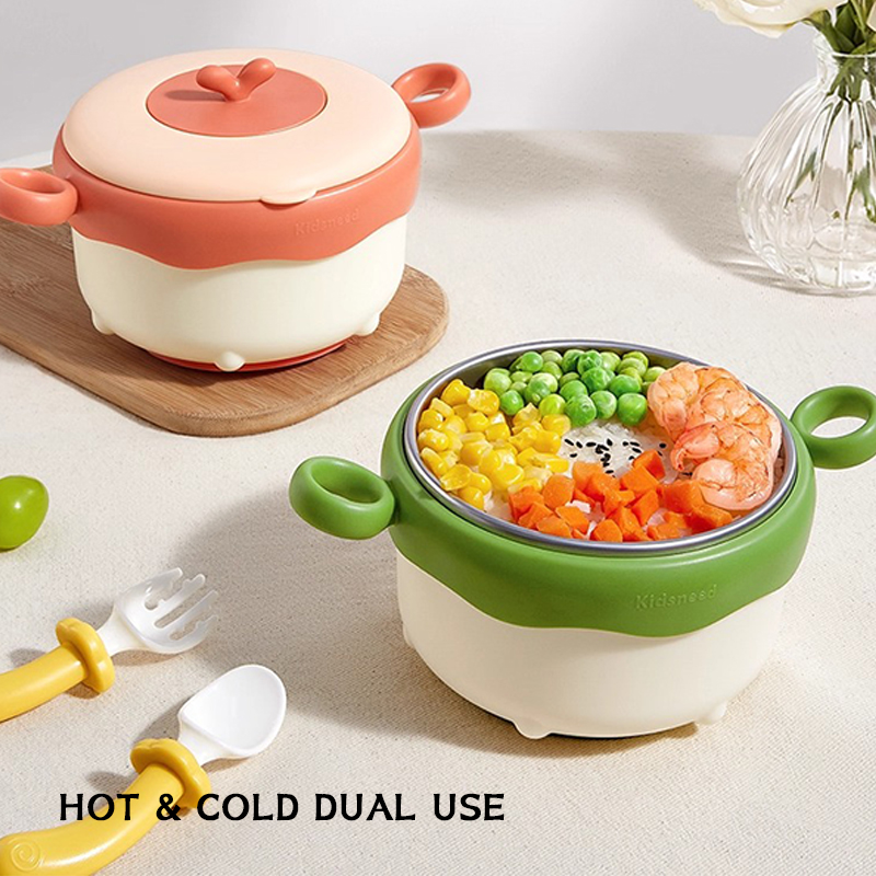 Bento Box Two Tier - ชามอาหารเด็กความร้อน Jar ฉนวนถ้วยซุป THERMOS คอนเทนเนอร์กล่องอาหารกลางวันสแตนเลส Thermo