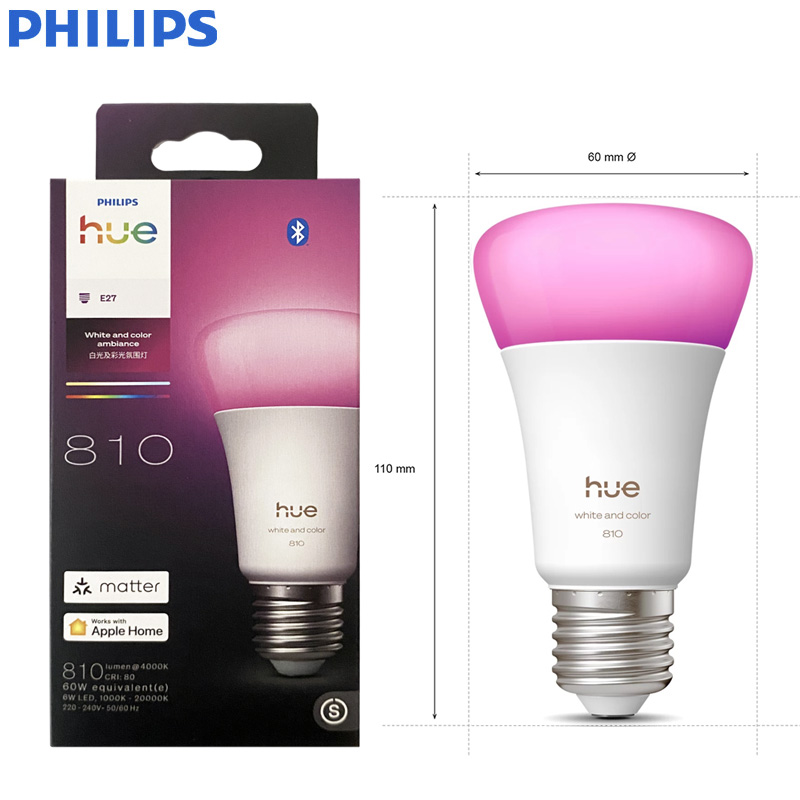 Philips Bulb Hue - หลอดไฟ LED อัจฉริยะ Philips Hue E27