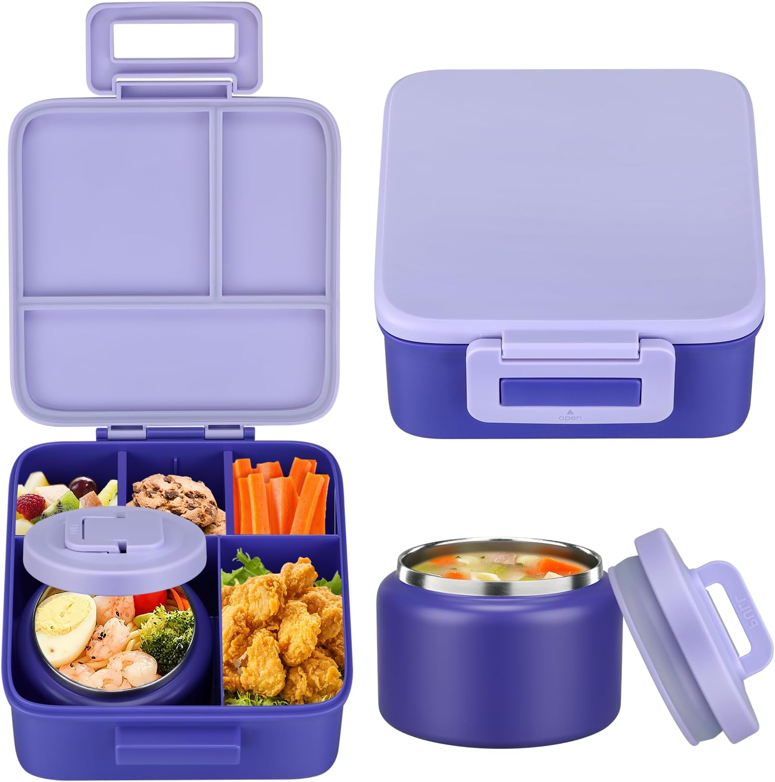 กล่องอาหารกลางวันเบนโตะสำหรับเ - Bento Box Two Tier บทวิจารณ์และราคา