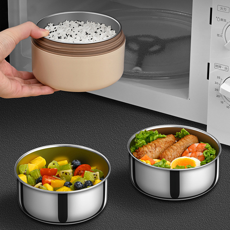 ชุดกล่องอาหารกลางวันแบบพกพา 4  - Bento Box Two Tier บทวิจารณ์และราคา