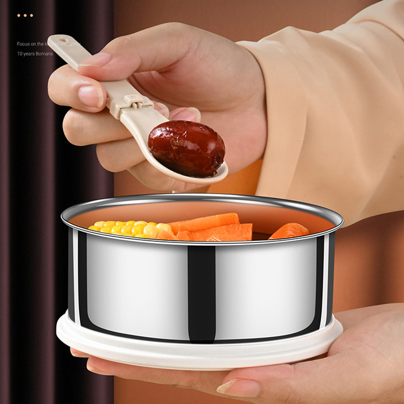 ชุดกล่องอาหารกลางวันแบบพกพา 4  - Bento Box Two Tier บทวิจารณ์และราคา