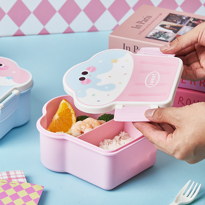 เบนโตะเครื่องทำความร้อนโรงเรีย - Bento Box Two Tier บทวิจารณ์และราคา