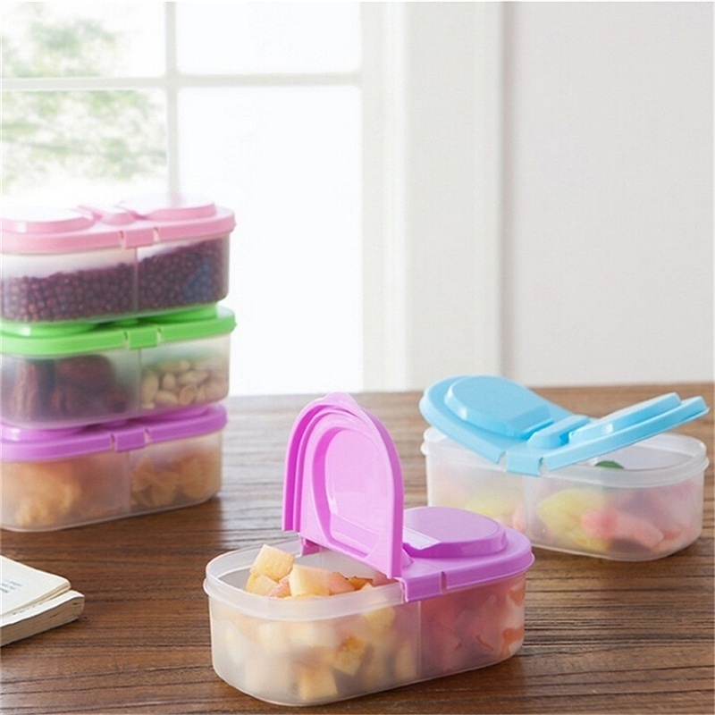 กล่องพลาสติกกันกระแทกแบบพกพาภา - Bento Box Two Tier บทวิจารณ์และราคา