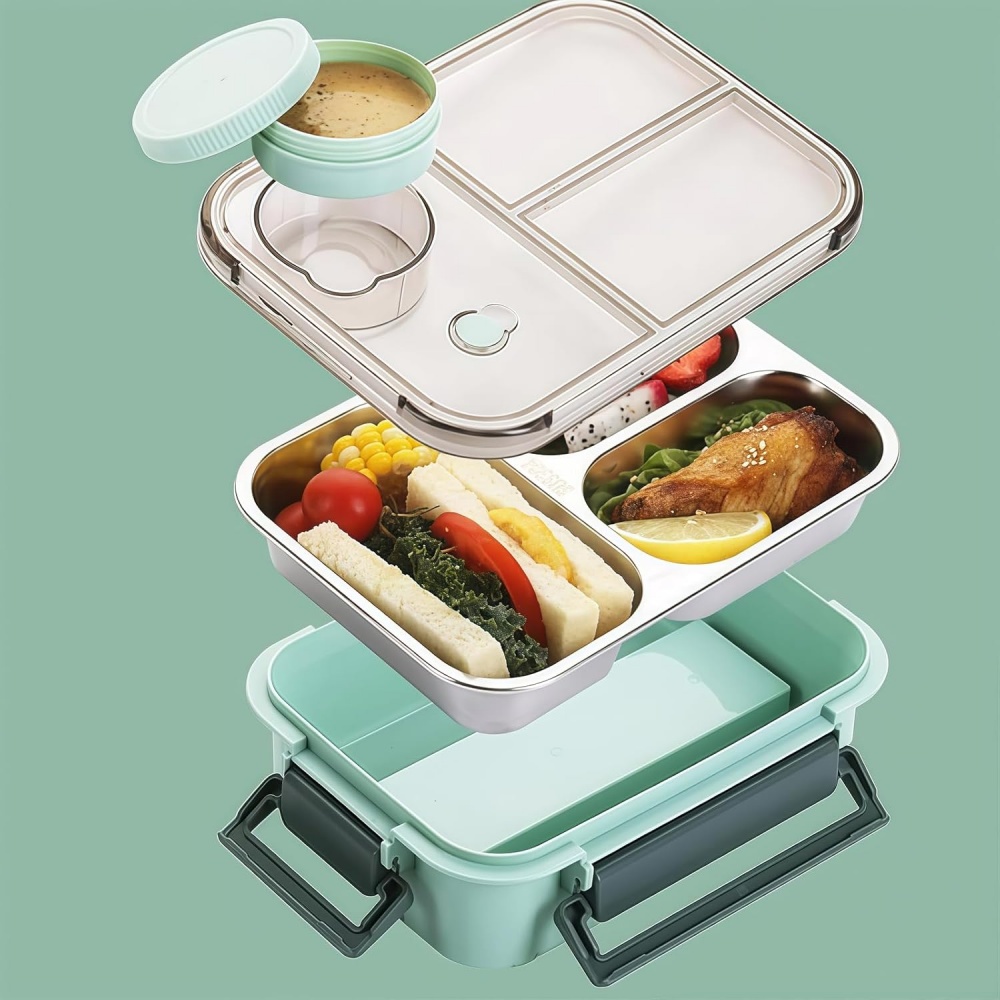 กล่องข้าวพกพาขนาด 850 มล. สำหร - Bento Box Two Tier บทวิจารณ์และราคา