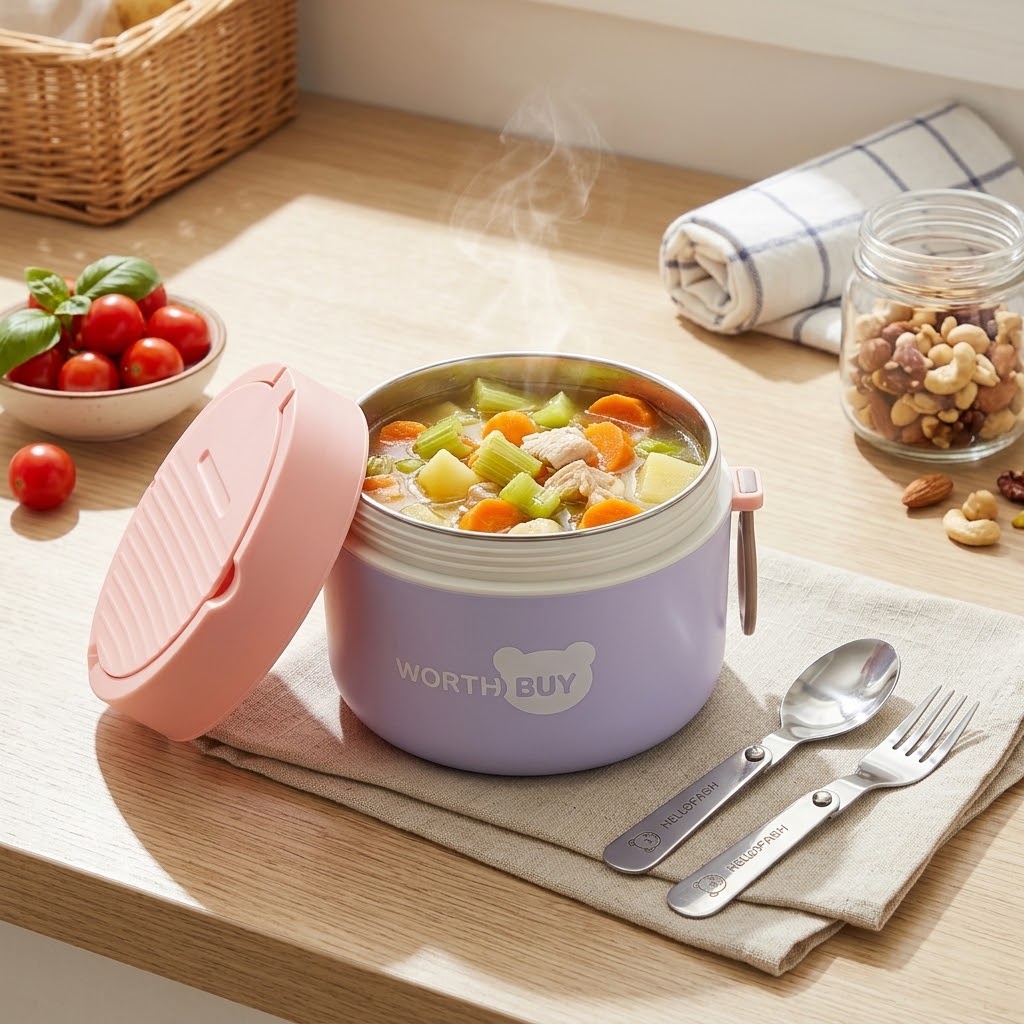 กล่องอาหารกลางวันเก็บความร้อนส - Bento Box Two Tier บทวิจารณ์และราคา